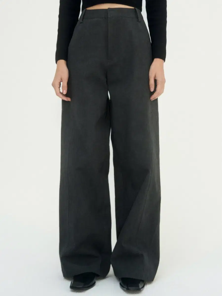 트리밍버드 Right angle Pants [Black]